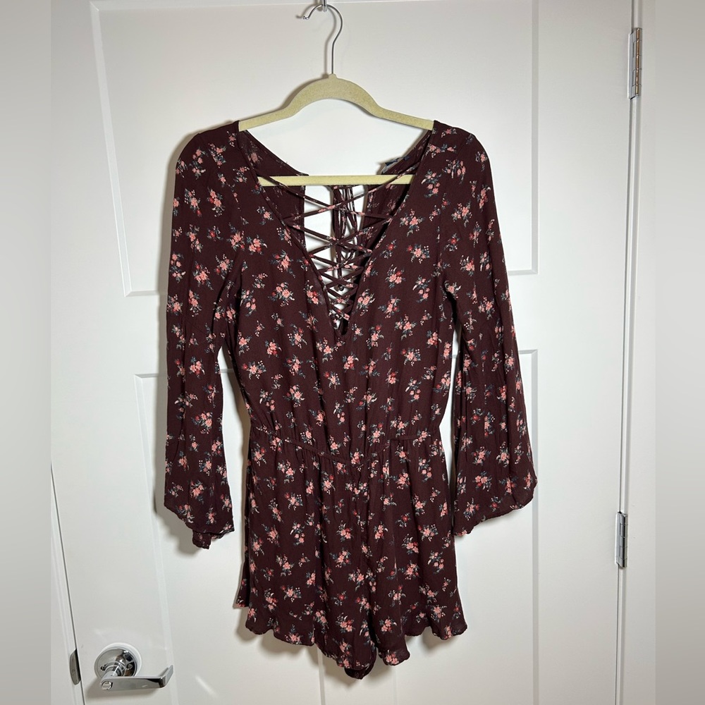 Small American Eagle romper, boho indie
